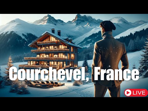 Courchevel Chill - Lofi Lounge - Relax with Mountain Beats in France's Ski Paradise #lofilounge