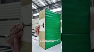 This kind of steel structure exterior wall material can provide good wall effect and is affordable.