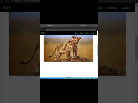 Fixed Navbar with Smooth Scrolling   #css3animation  #webdevelopment #coding #json #shorts