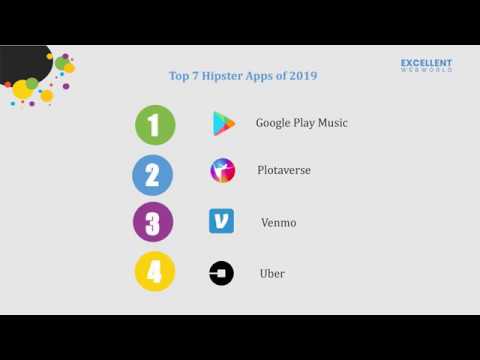 Top 7 Hipster Apps of 2019