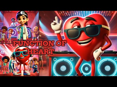 Function of HEART for Kids | Animated Stories, Nursery Rhymes, Learning Videos | #EDUCATION #science