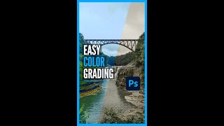 EASIEST Color Grading trick in Photoshop