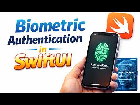 Biometric Authentication in SwiftUI | Beginner tutorial | IOS development