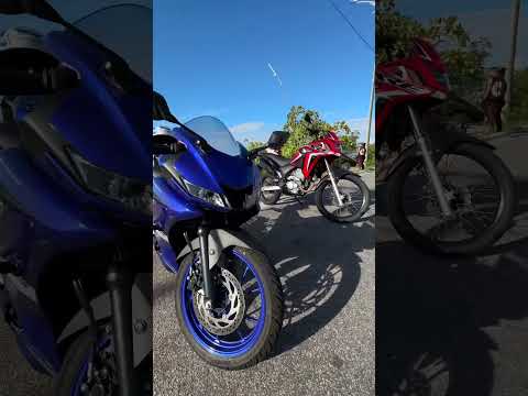 Dono de XRE 300 pilotando a R15