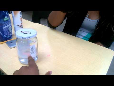 refraction and reflection experiment
