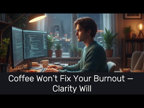 Coffee Won’t Fix Your Burnout — Clarity Will