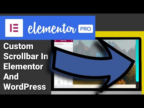 Custom CSS Scrollbar For Elementor Pro | Custom CSS Scrollbar For WordPress (Beginner Tutorial 2023)