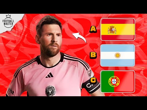GUESS THE COUNTRY OF THE PLAYER | FOOTBALL QUIZ SEASON 2024/25
