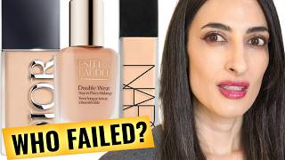 3 NEW Matte Foundations, One Failed by Hour 5 - NARS vs Double Wear vs Dior Wear