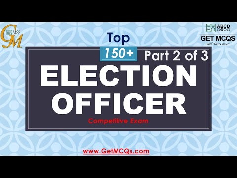 Top 150+ - Election Officer MCQs | Mostly Repeated MCQs | Election Commission of Pakistan | Part 2