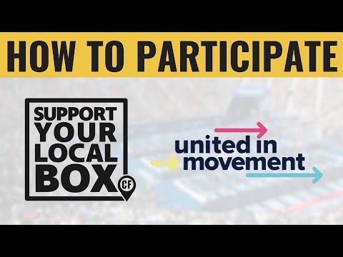 TWO Online CrossFit Competitions / Fundraisers - “Support Your Local Box” and “United in Movement”