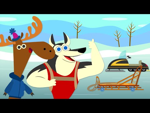 Skates, Snowmobiles, and Sleds | Mr. Monkey, Monkey Mechanic Compilation
