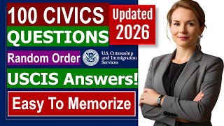 Challenge Yourself with the 100 Civics Questions Random (2008 version) for US Citizenship Test 2025