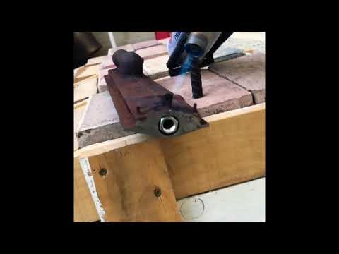 BBQ Cast Iron Burner Repair