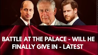 BATTLE AT THE PALACE - LATEST #royal #britishroyalfamily #princeharry