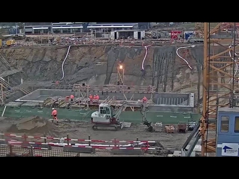 12 months of construction work in 2 minutes