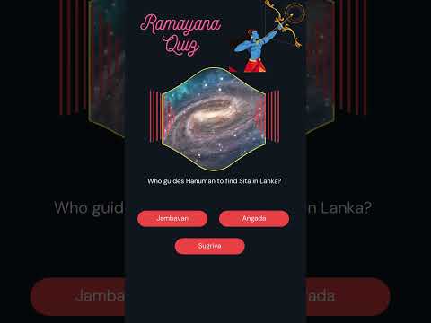 Ramayana Quiz - Know your Epics series
