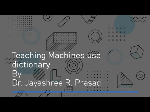 Teaching machines to use dictionary
