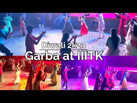 Garba Dance Performance | Garba at Engineering College | Garba at IIITK | Diwali Dance Performance