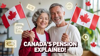 Canada’s Pension System Explained : OAS, CPP, and GIS Made Simple