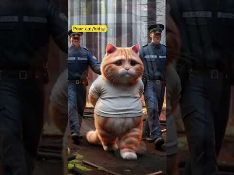 Poor cat life story sad 😞 🙏cat lovers #cat #shorts