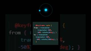 Atom Animation Effects | HTML CSS #effects #animation #css