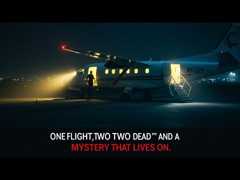 The Plane Mystery That Shocked the World | One Flight, Two Dead, and a Secret That Lives On