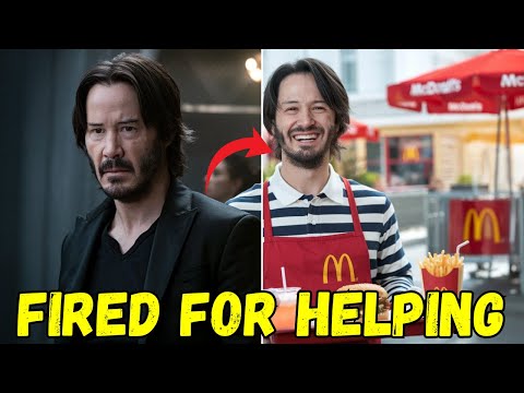 McDonald’s Worker FIRED for Giving Keanu Reeves Free Meal—His Next Move Shocks Everyone!