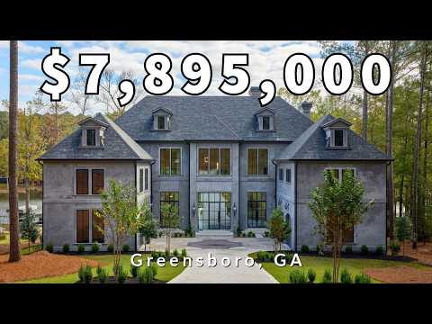 Inside a $7.9M Lakefront Mansion You’ll Wish You Owned