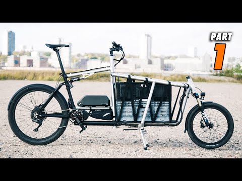 Building an Electric Cargo Bike with Cable Steering and Full Suspension