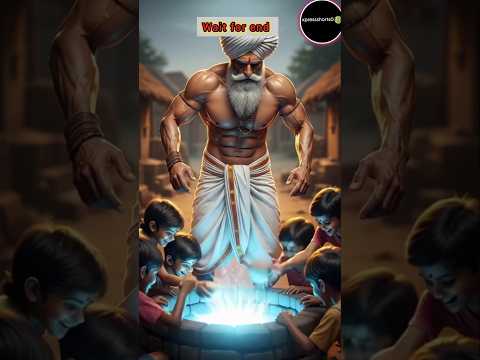 "OMG 😱 किसान के कुएँ से अचानक बरसने लगे दूध-दही और मिठाई!"#ai #viral #shorts #farmer #children