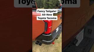 Fancy Tailgate! All-New Toyota Tacoma