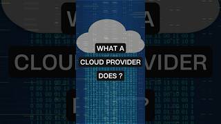What a Cloud Provider Does ? #devops #cloudcomputing