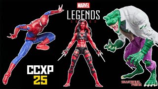NEW Marvel Legends Spider Man, Lizard, & Red She Hulk at CCXP Brazil Festival Action Figure Reveals