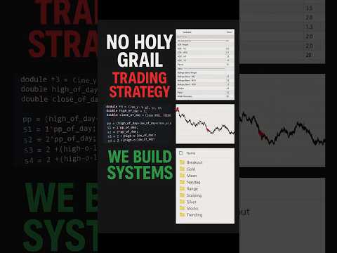 We Made 500 Trading Strategies With One Secret System!