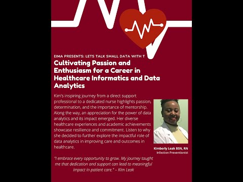 Cultivating Passion and Enthusiasm for a Career in Healthcare Informatics and Data Analytics