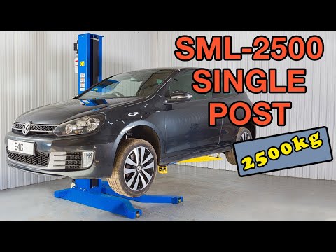 1 Post Single Post Mobile Car Lift 2.5 Ton  E4G SML-2500