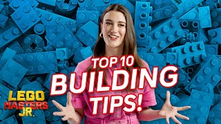 Top 10 LEGO Building Strategies with Brickmaster Amy Corbett ✅ 💯 | LEGO Masters JR.