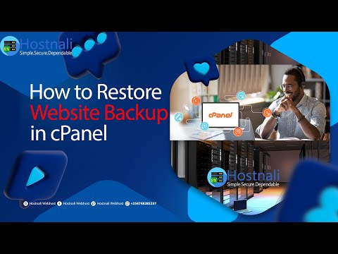 How to Restore a Website or Account Backups in cPanel