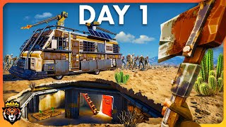 DAY 1 in a DIFFERENT Kind of Zombie Survival Game...