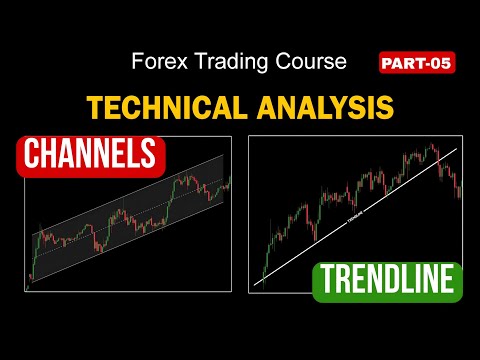 Trendline And Channels | Technical Analysis |PART-05 | Basic To Advanced Forex Trading #forextrading