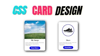 Modern CSS Card Design for Beginners | Create Interactive Product & Profile Cards