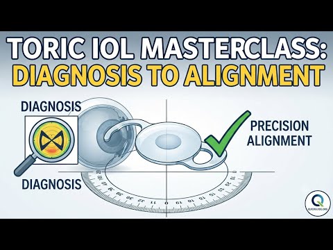 Cylinder or astigmatism correction with Toric IOLs