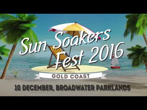 Sun Soakers Festival - Gold Coast, Queensland - 10 December 2016