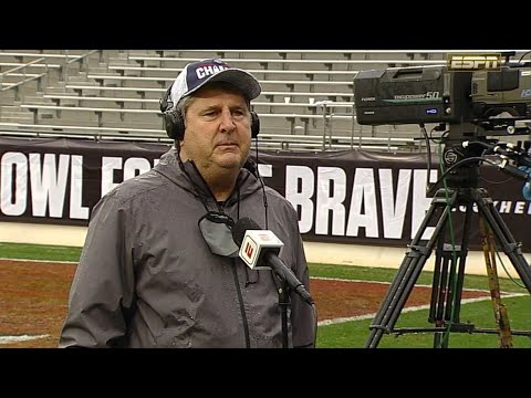 Mike Leach Reacts to Massive Brawl After Mississippi State's Bowl Win