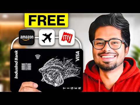 BEST Lifetime FREE Credit Card of 2026? Indusind TIGER Credit Card Review, Benefits, Apply, Lounge