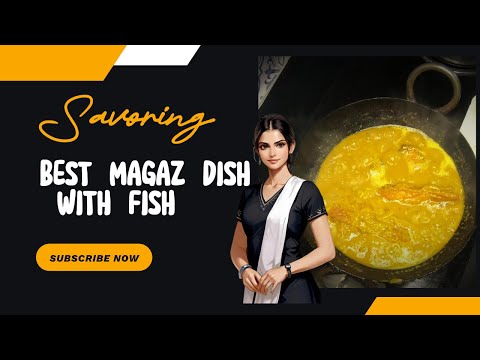Delicious Fish Recipe with Magaj | Melon Seed Gravy | Easy & Healthy Fish Curry