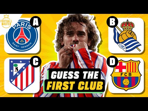 GUESS THE PLAYER'S FIRST CLUB | FOOTBALL QUIZ SEASON 2024/25
