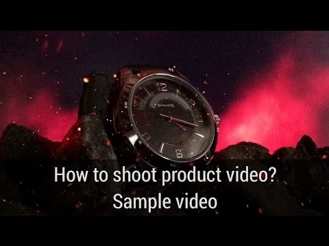 How to shoot product video #sonatawatch #iphonex