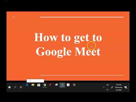 How to Get to Google Meet
